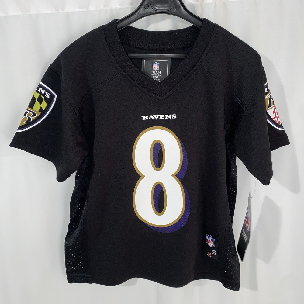 NWT Lamar‎ Jackson Baltimore Ravens Jersey Toddler Kids size 4